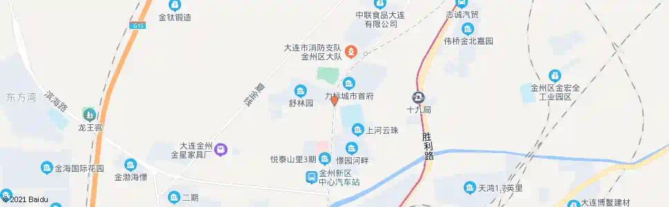 大连108中学_公交站地图_大连公交_妙搜公交查询2025