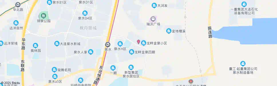 大连汇泉街_公交站地图_大连公交_妙搜公交查询2025