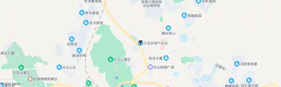 大连北岗桥汽车站_公交站地图_大连公交_妙搜公交查询2025