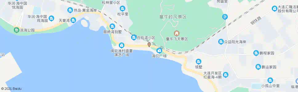 大连海贝广场_公交站地图_大连公交_妙搜公交查询2025