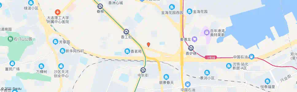 大连香一街_公交站地图_大连公交_妙搜公交查询2025