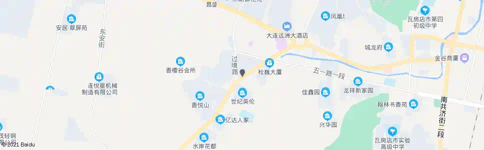 大连长城都市阳光_公交站地图_大连公交_妙搜公交查询2025
