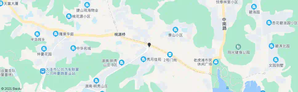 大连秀月街_公交站地图_大连公交_妙搜公交查询2025