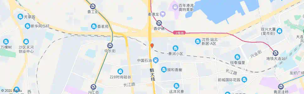 大连北岗街_公交站地图_大连公交_妙搜公交查询2025