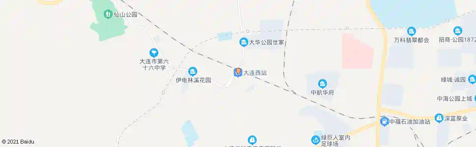 大连同济路西_公交站地图_大连公交_妙搜公交查询2025