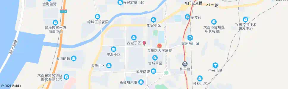 大连中医院(金州)_公交站地图_大连公交_妙搜公交查询2025