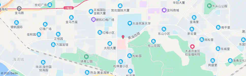 大连开发区医院_公交站地图_大连公交_妙搜公交查询2025