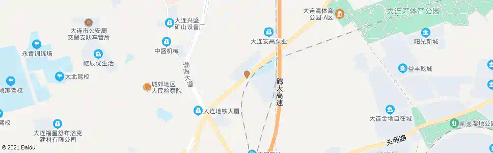 大连永达驾校_公交站地图_大连公交_妙搜公交查询2025