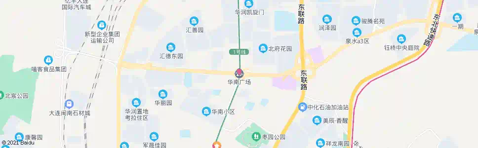 大连华南广场_公交站地图_大连公交_妙搜公交查询2025