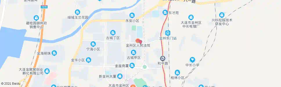 大连公检法大楼_公交站地图_大连公交_妙搜公交查询2025