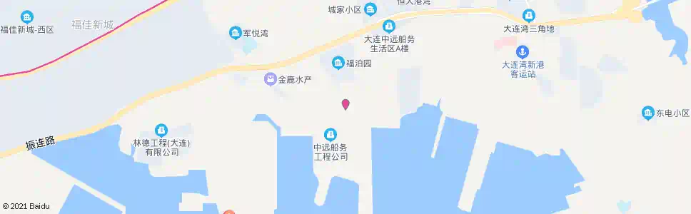 大连中远1号门_公交站地图_大连公交_妙搜公交查询2025