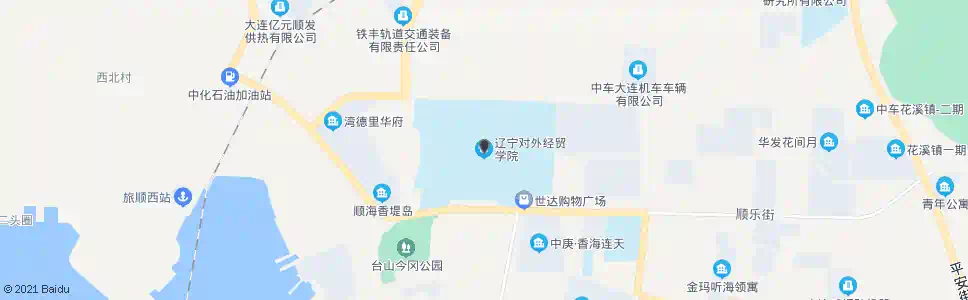 大连外贸学院_公交站地图_大连公交_妙搜公交查询2025