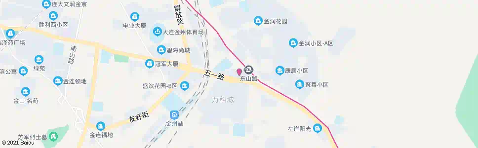 大连金海嘉园_公交站地图_大连公交_妙搜公交查询2025