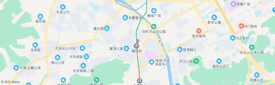 大连功成街_公交站地图_大连公交_妙搜公交查询2025