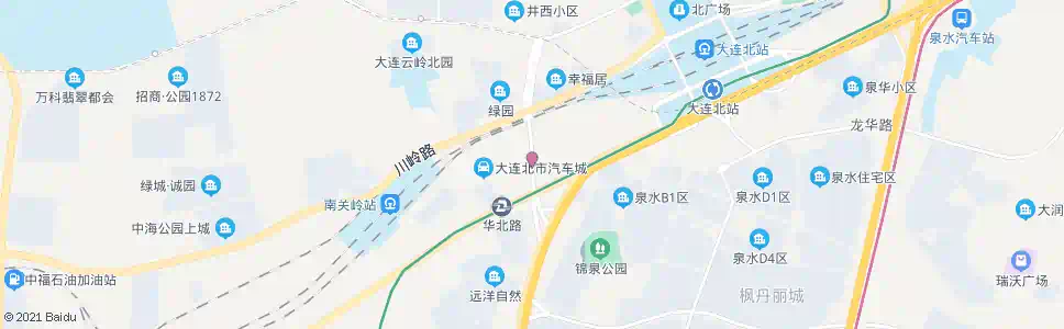 大连桥南_公交站地图_大连公交_妙搜公交查询2025