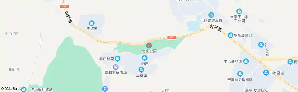 大连北山公园_公交站地图_大连公交_妙搜公交查询2025