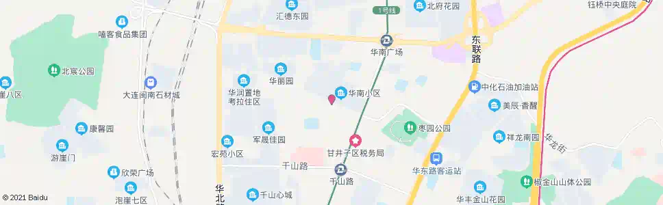 大连华西街道_公交站地图_大连公交_妙搜公交查询2025