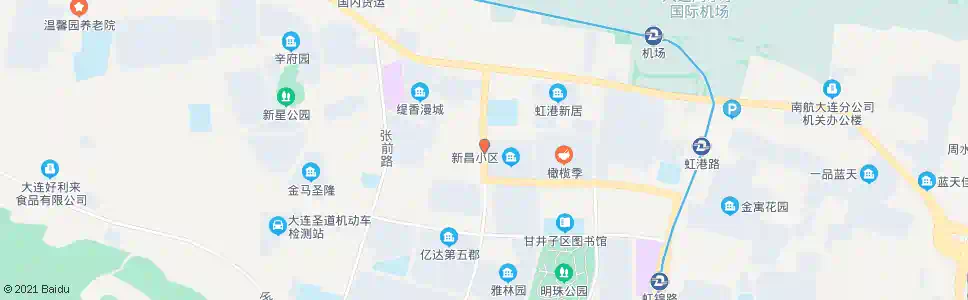大连新昌街_公交站地图_大连公交_妙搜公交查询2025