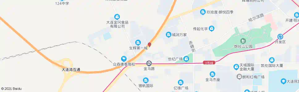 大连新希望_公交站地图_大连公交_妙搜公交查询2025