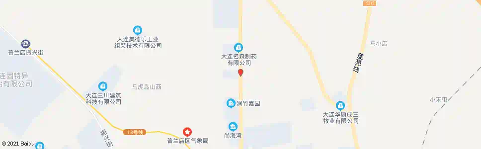 大连马虎岛南_公交站地图_大连公交_妙搜公交查询2025