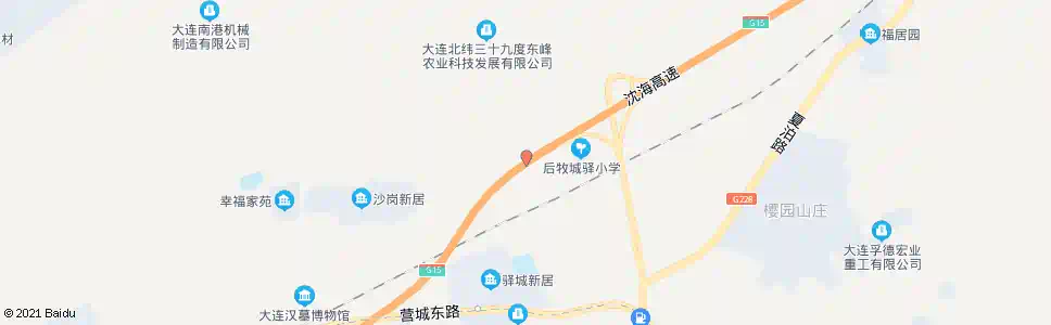 大连后牧桥底_公交站地图_大连公交_妙搜公交查询2025