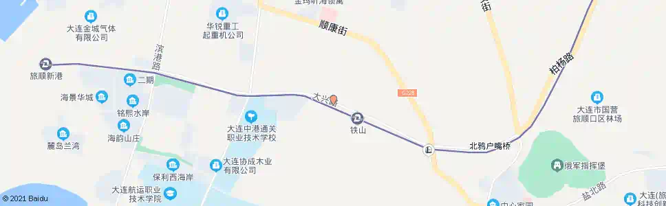 大连大刘家村_公交站地图_大连公交_妙搜公交查询2025