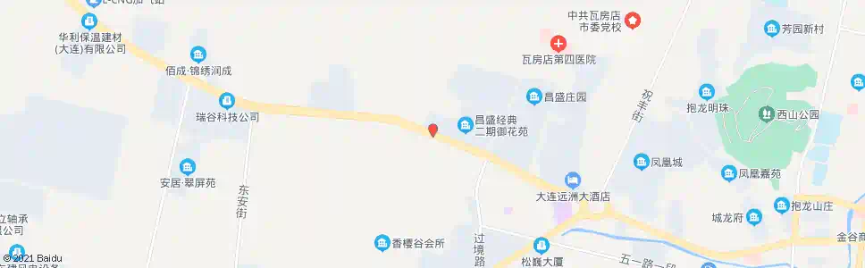 大连老皮铺一站_公交站地图_大连公交_妙搜公交查询2025