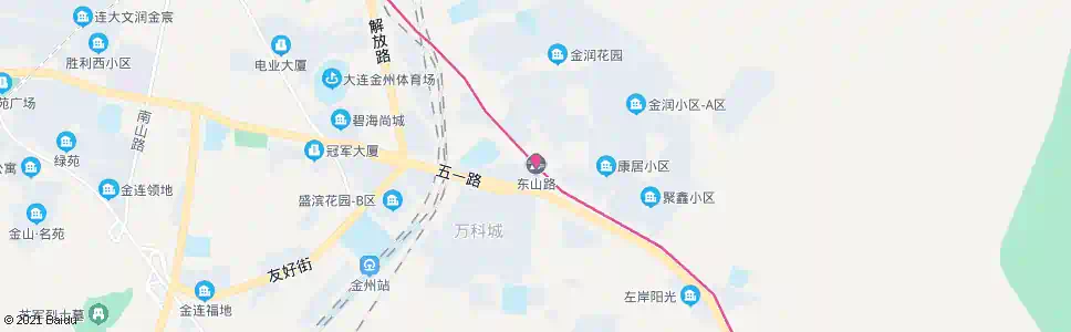 大连东山路站_公交站地图_大连公交_妙搜公交查询2025