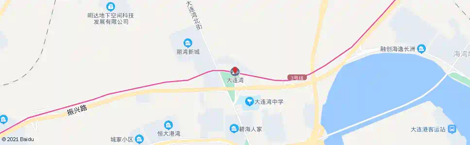 大连大连湾站_公交站地图_大连公交_妙搜公交查询2025