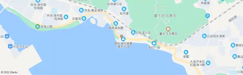 大连泊石湾浴场_公交站地图_大连公交_妙搜公交查询2025