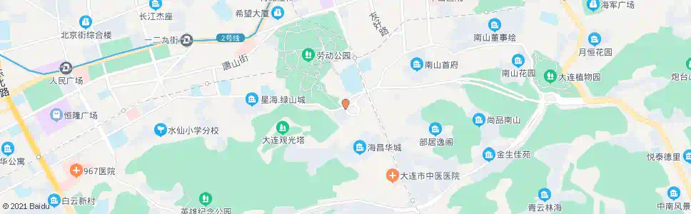 大连老干部大学_公交站地图_大连公交_妙搜公交查询2025