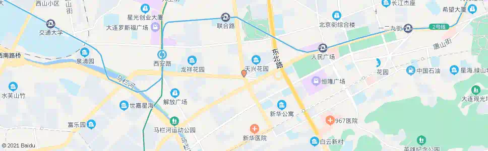 大连同泰街_公交站地图_大连公交_妙搜公交查询2025