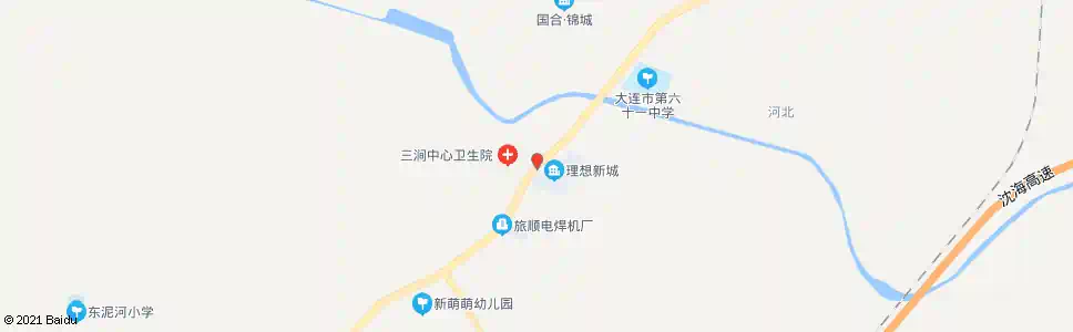 大连土城子_公交站地图_大连公交_妙搜公交查询2025