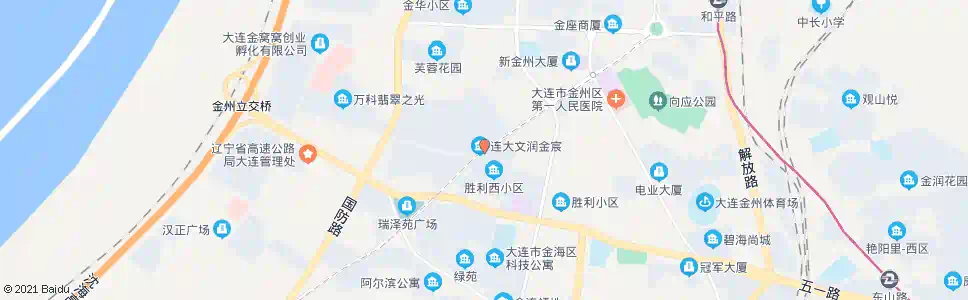 大连连大文润金宸_公交站地图_大连公交_妙搜公交查询2025