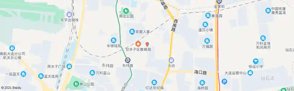 大连周家街_公交站地图_大连公交_妙搜公交查询2025