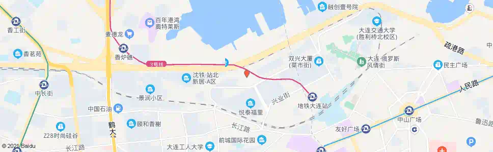 大连丰荣东_公交站地图_大连公交_妙搜公交查询2025