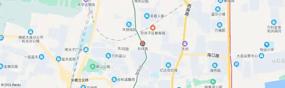 大连东纬路_公交站地图_大连公交_妙搜公交查询2025