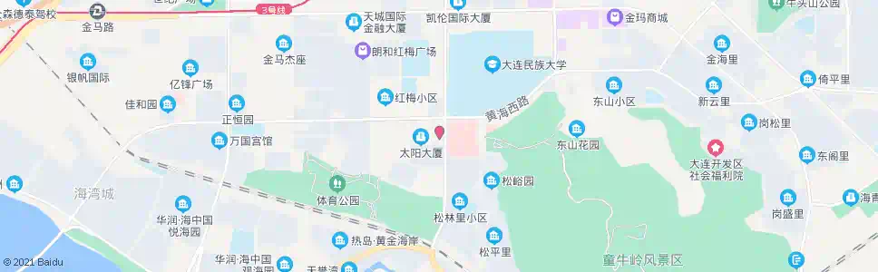 大连民族学院(开发区)_公交站地图_大连公交_妙搜公交查询2025