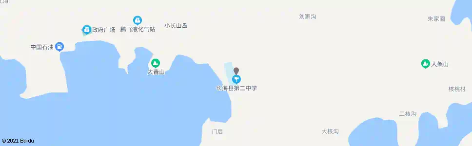 大连长海二中_公交站地图_大连公交_妙搜公交查询2025