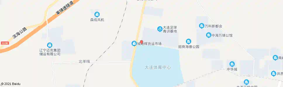 大连体育新城_公交站地图_大连公交_妙搜公交查询2025