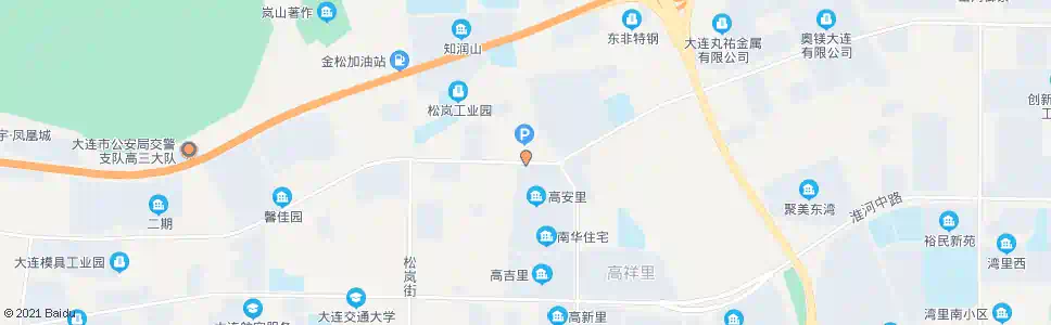 大连高安里_公交站地图_大连公交_妙搜公交查询2025