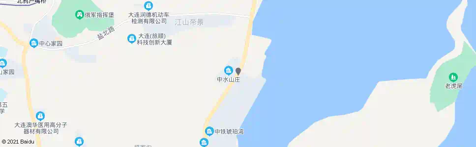大连中水山庄_公交站地图_大连公交_妙搜公交查询2025