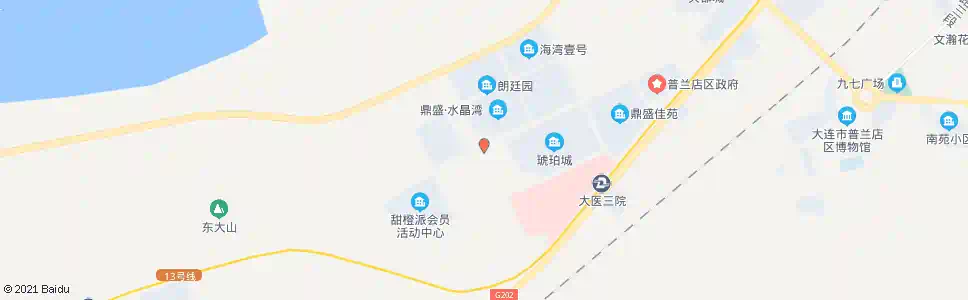 大连鼎盛水晶湾_公交站地图_大连公交_妙搜公交查询2025