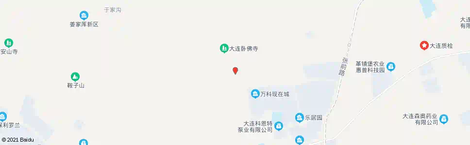 大连蓝天山庄_公交站地图_大连公交_妙搜公交查询2025