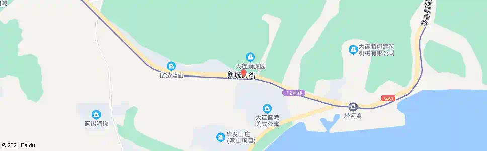 大连狮虎园_公交站地图_大连公交_妙搜公交查询2025