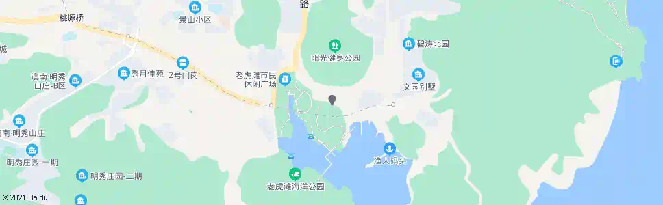 大连工人疗养院_公交站地图_大连公交_妙搜公交查询2025