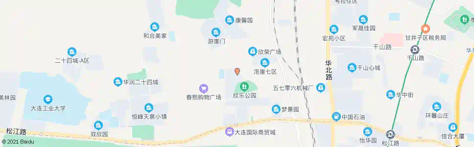 大连泡崖小区_公交站地图_大连公交_妙搜公交查询2025