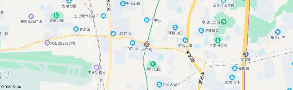 大连松江路站_公交站地图_大连公交_妙搜公交查询2025