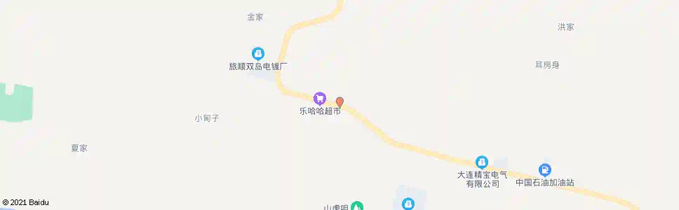 大连山头村_公交站地图_大连公交_妙搜公交查询2025