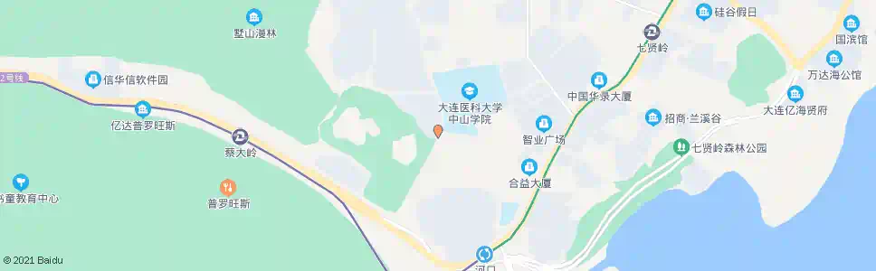 大连河口软件园_公交站地图_大连公交_妙搜公交查询2025
